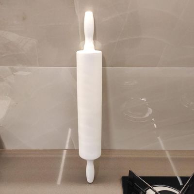 Rolo de Abrir Massa 39cm Maciço Plástico Para Cozinha Macarrão Pizza Profissional