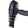 Kit 2 Suportes Porta Secador de Cabelo Espiral Cromados Acessórios para Banheiro Parede