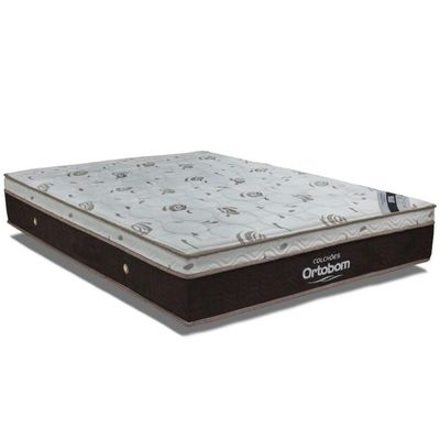 Colchão Molas Ensacadas Superpocket Sleep King Ortopillow (193x203x32) - Ortobom