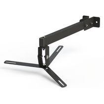Suporte Projetor Datashow Mini Led Parede Braço 40 Cm - Preto