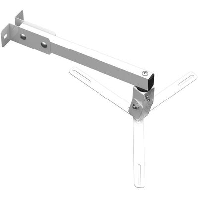 Suporte Projetor Datashow Mini Led Parede Braço 30 Cm - Branco