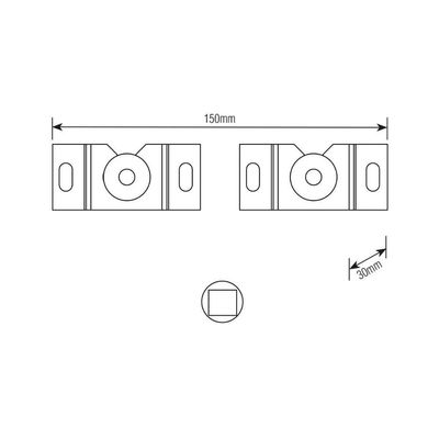 Suporte Para Tv Universal Fixo 10-100" Sbru750 - Brasforma