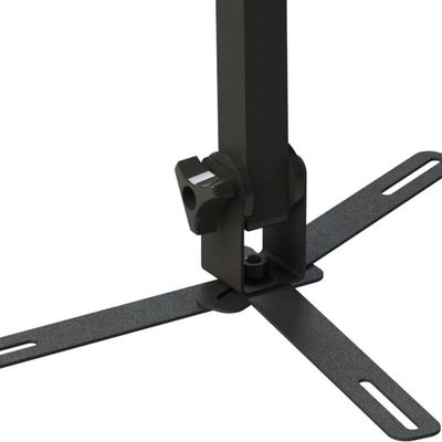 Suporte Projetor Datashow Teto Braço 20 Cm Preto