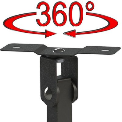 Suporte Projetor Datashow Teto Braço 20 Cm Preto