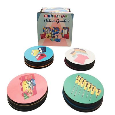 Coleção Mini Jogos Para Autistas - Combo Alegria Com 2 Jogos
