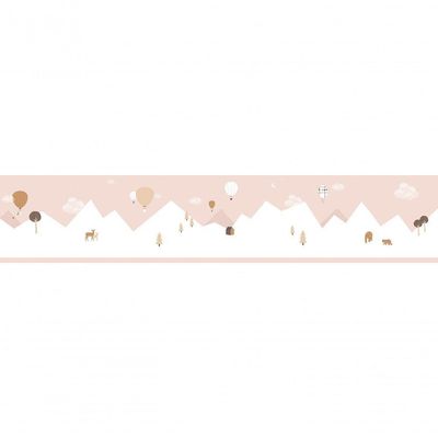 Faixa De Parede Adesiva Sambori Ballons 7501-3 - Tam 0,16m X 5m