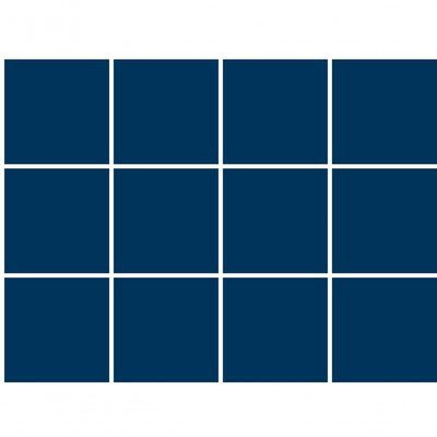 Papel De Parede Doce Estilo Geométrico Azul 82335