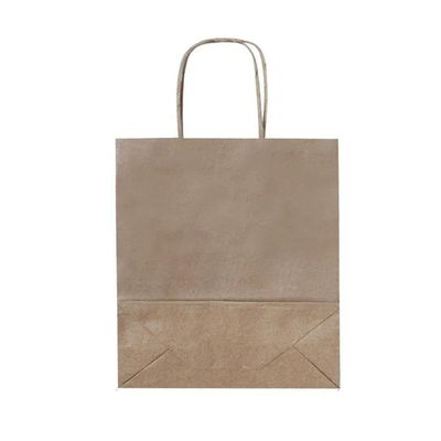 Sacola De Papel Kraft 39cm X 23,5cm X 10cm - 10 Unidades