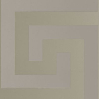 Papel de Parede Versace V Geométrico Cinza 386092