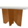 Mesa Sala De Jantar Evora 180cm Em Mdf E Vidro