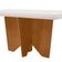 Mesa Para Sala De Jantar Evora 180cm Mdf E Vidro Off White