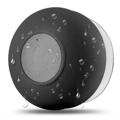 Mini Caixinha Som Bluetooth Prova Água Para Banheiro Ventosa Pt