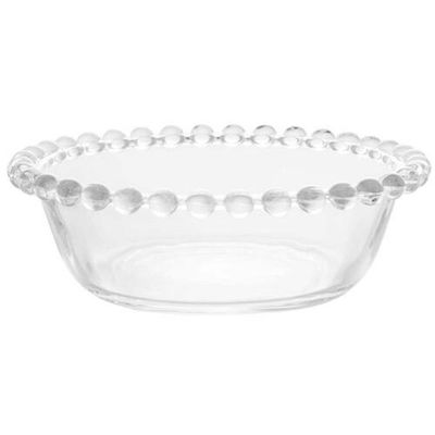 Conjunto de Bowls Wolff Pearl em Cristal 250 ml - 3 Peças Transparente