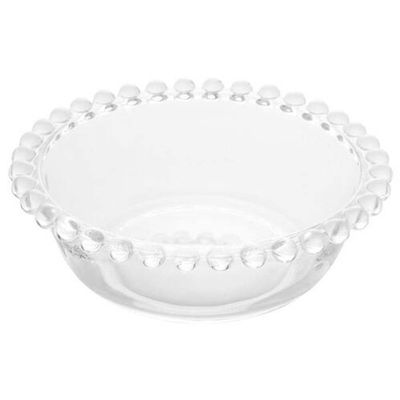 Conjunto de Bowls Wolff Pearl em Cristal 250 ml - 3 Peças Transparente