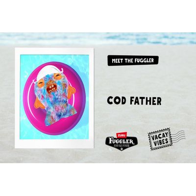 Pelúcia Fuggler Vacay Vibes 23cm - Cod Father