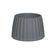 Vaso Cachepot Wave 31cm Cinza