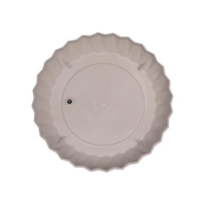 Vaso Cachepot Wave 31cm Branco Antigo