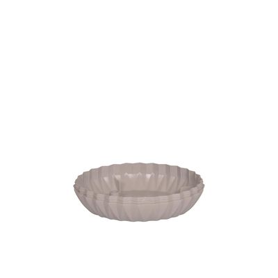 Vaso Cachepot Wave 19cm Branco Antigo