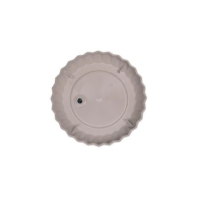 Vaso Cachepot Wave 19cm Branco Antigo