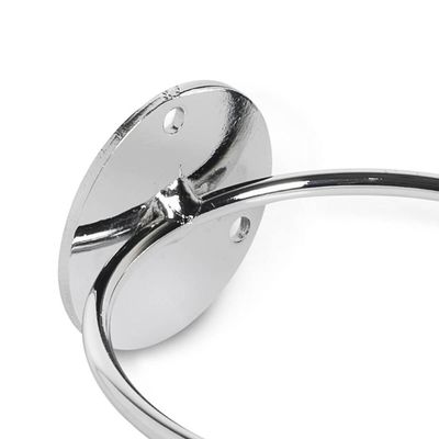 Suporte Porta Secador de Cabelo Redondo Aramado de Parede Painel Banheiro Quarto