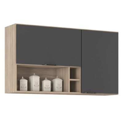Armário Aéreo Firenze para Cozinha com 2 Portas 120 cm Avena