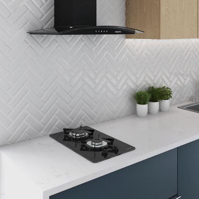 Fogão Cooktop 2 Bocas Mesa Em Vidro Preto Fogatti Inox 27000001-00 Bivolt