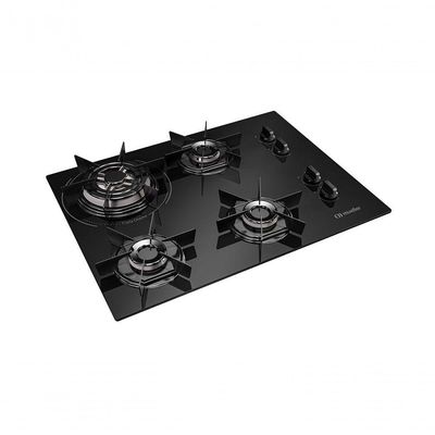 Cooktop Mueller 4 Bocas Com Queimador Tripla Chama MCG4BC Bivolt