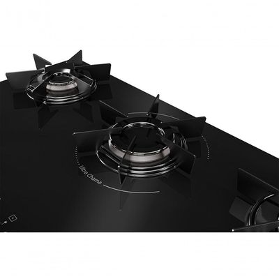 Cooktop Mueller 5 Bocas Com Queimador Ultra Chama MCG5BB Bivolt