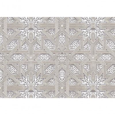Papel De Parede Terra Gracia Carved Wood Champaign Grey 831222 Terra Gracia 831222