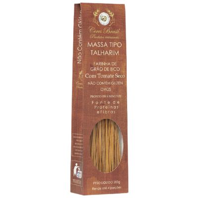 Macarrão Talharim de Grão de Bico e Tomate Sem Glúten Ceres 200g