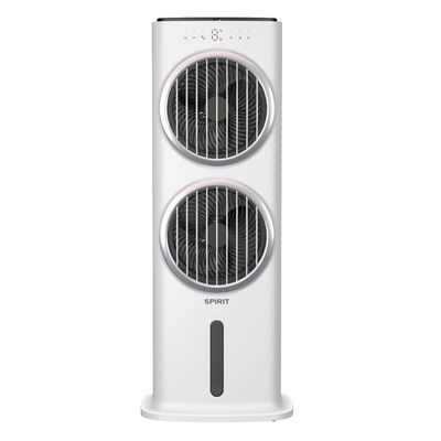 Climatizador de Ar Spirit Turbo 95cm, 90W com Controle Remoto, Display LED, Timer de até 9 horas, 10 Litros Branco / 110V
