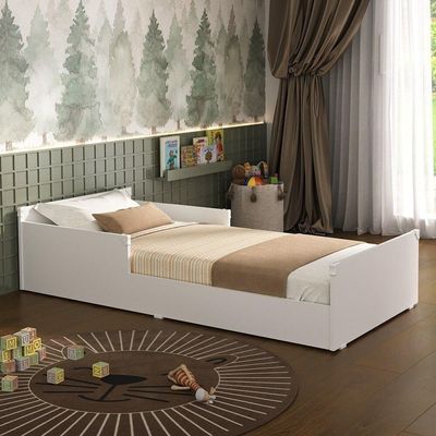 Cama Infantil Para Colchão 70 X 150cm Mp4111 Nina Multimóveis Branca Branco