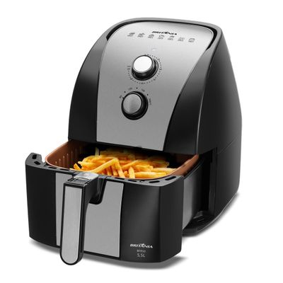Air Fryer Britânia 5,5L Antiaderente Gold 1500W BFR51 127V