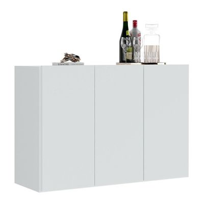 Aparador 3 Portas Suspenso Veneza Mp1008 Branco