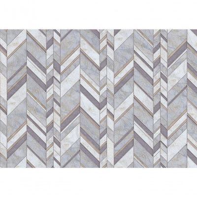 Papel De Parede Terra Gracia Herringbone Marbe (marbe Blue) 831053 Terra Gracia 831053