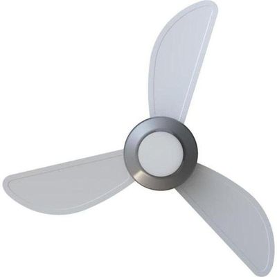 Ventilador De Teto Ventisol Mistral 3 Pás Branco-cinza Bivolt