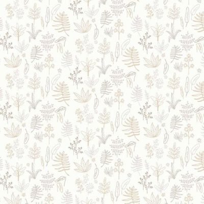 Papel de Parede MiniMe Folhagem Bege 17167