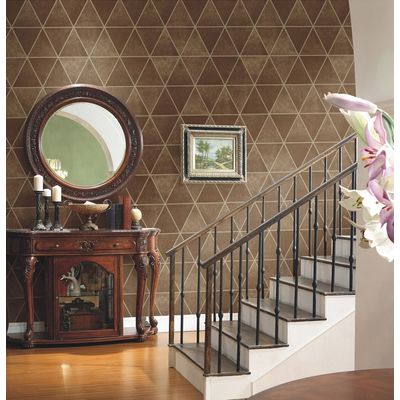 Papel de Parede Nature Wall Triangle Fur N-16123 - Rolo: 10m x 0,53m