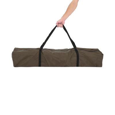 Tenda Gazebo Dobrável 3m x 3m Poliéster Marrom Bel 3m x 3m