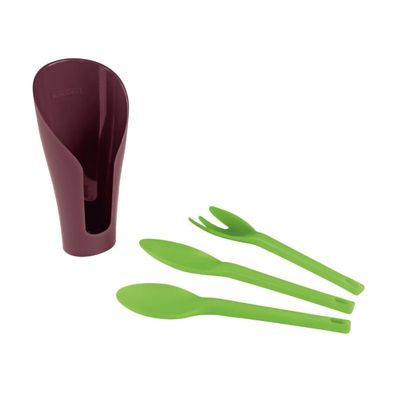 Kit Utensílios Para Vaso Cocoon Marrom Tramontina