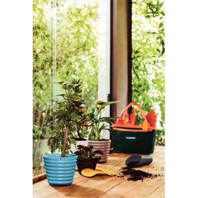 Kit Utensílios Para Vaso Cocoon Grafite Tramontina