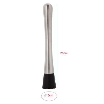 Macerador Socador Frutas Drinks Caipirinha Inox 21cm