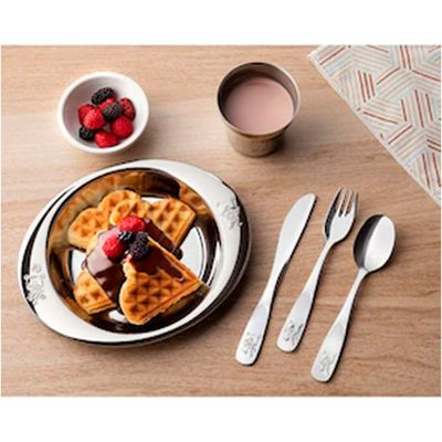 Utensílios Brinox Friends Club em Aço Inox 5 Peças n/a
