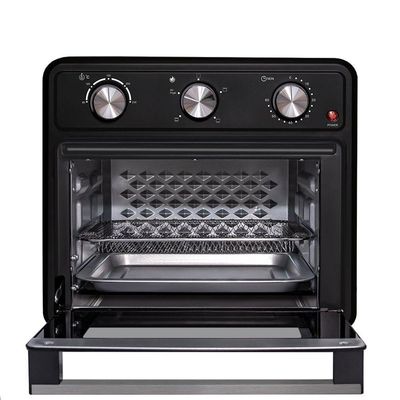 Forno Elétrico De Bancada 22 Litros Air Fryer Preto Fogatti 220V
