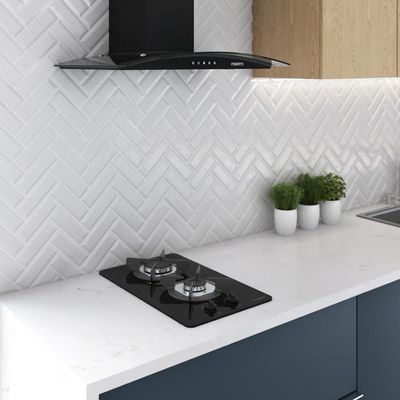 Fogão Cooktop 2 Bocas Mesa Em Vidro Safe Ferro Fundido Fogatti Bivolt