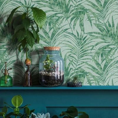 Papel de Parede Ivy Folhagem Verde 6803-60