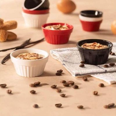 Kit 12 Ramekin 60ml Preto Molho Maionese Shoyu Restaurante Lanchonete Uno Coza