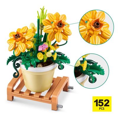 Blocos de Montar Max Premium Garden - Cosmos 152 pçs