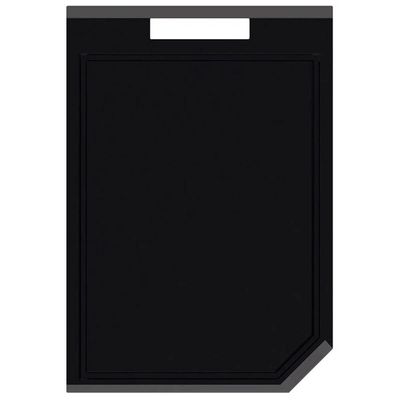 Tábua de Corte Tramontina Proteção Antimicrobiana Churrasco Black 43x30cm Polipropileno Preto