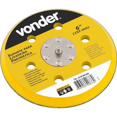 Lixadeira roto-orbital pneumática LP 610 VONDER